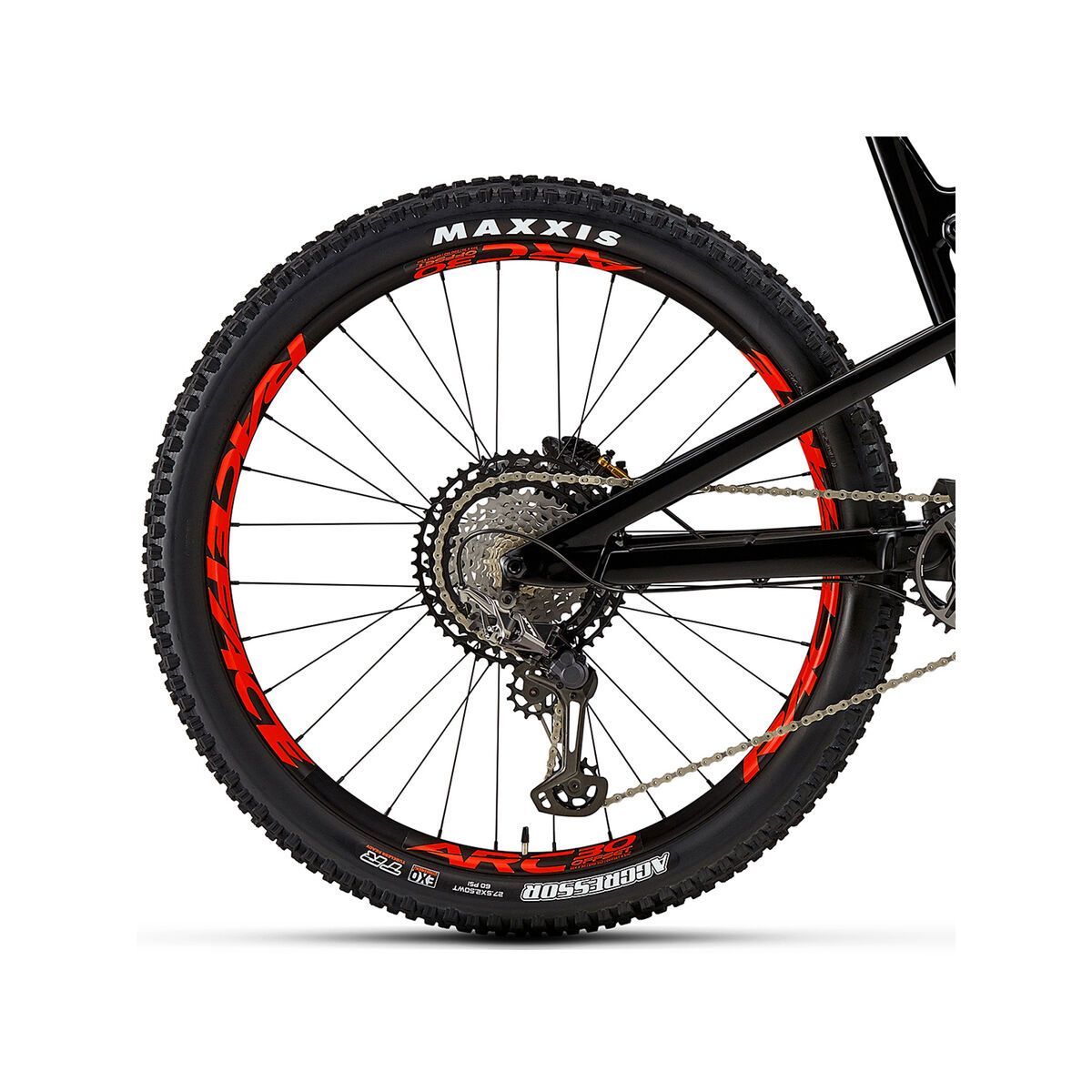 Rocky Mountain Altitude Carbon 90, fox racing grey/black in black/flaming lips - Bild 6