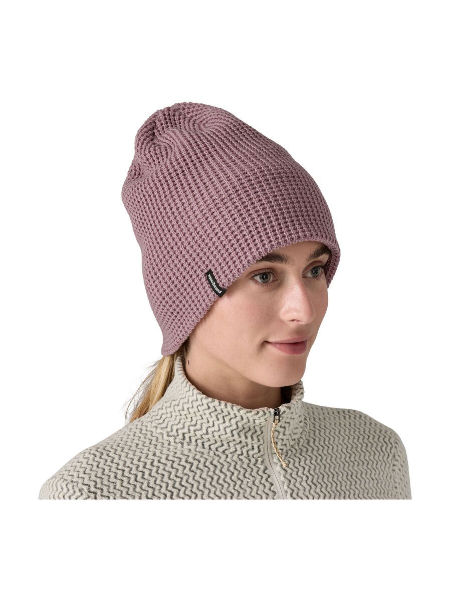Patagonia Snowdrifter Beanie, stormy mauve - Bild 4