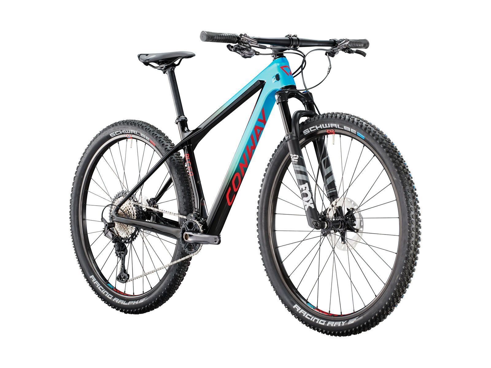 Conway RLC 6.9, turquoise fade / red - Bild 2