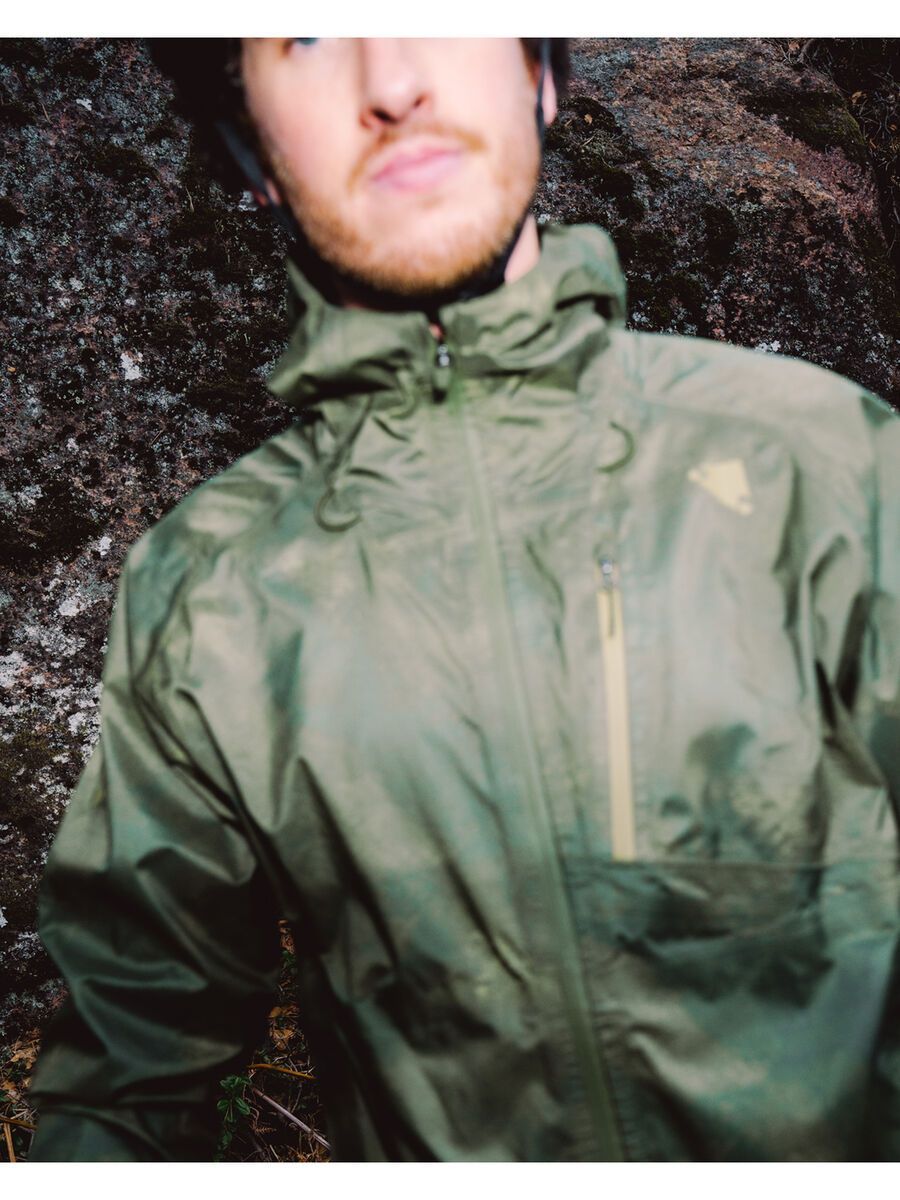 Endura Alltrack Rout Wasserdichte Jacke, moss green aop - Bild 9