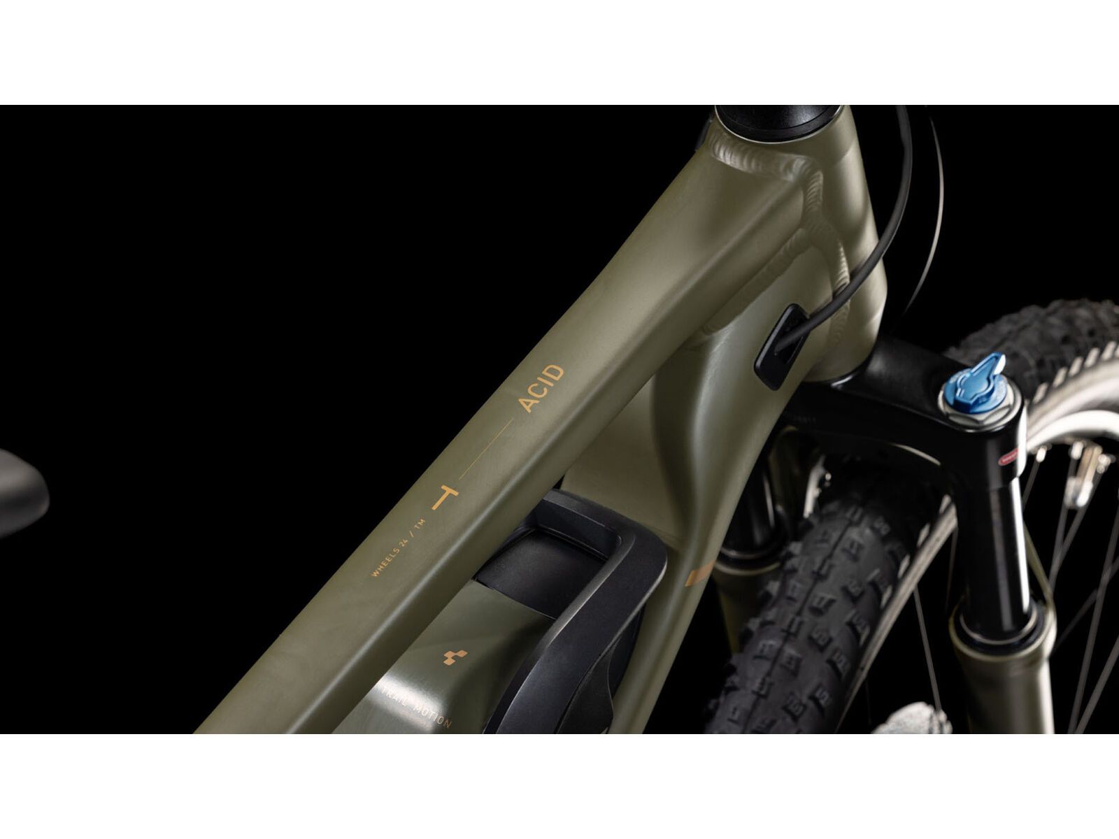 Cube Acid 240 Hybrid Rookie SLX 500, dustyolive´n´gold - Bild 2