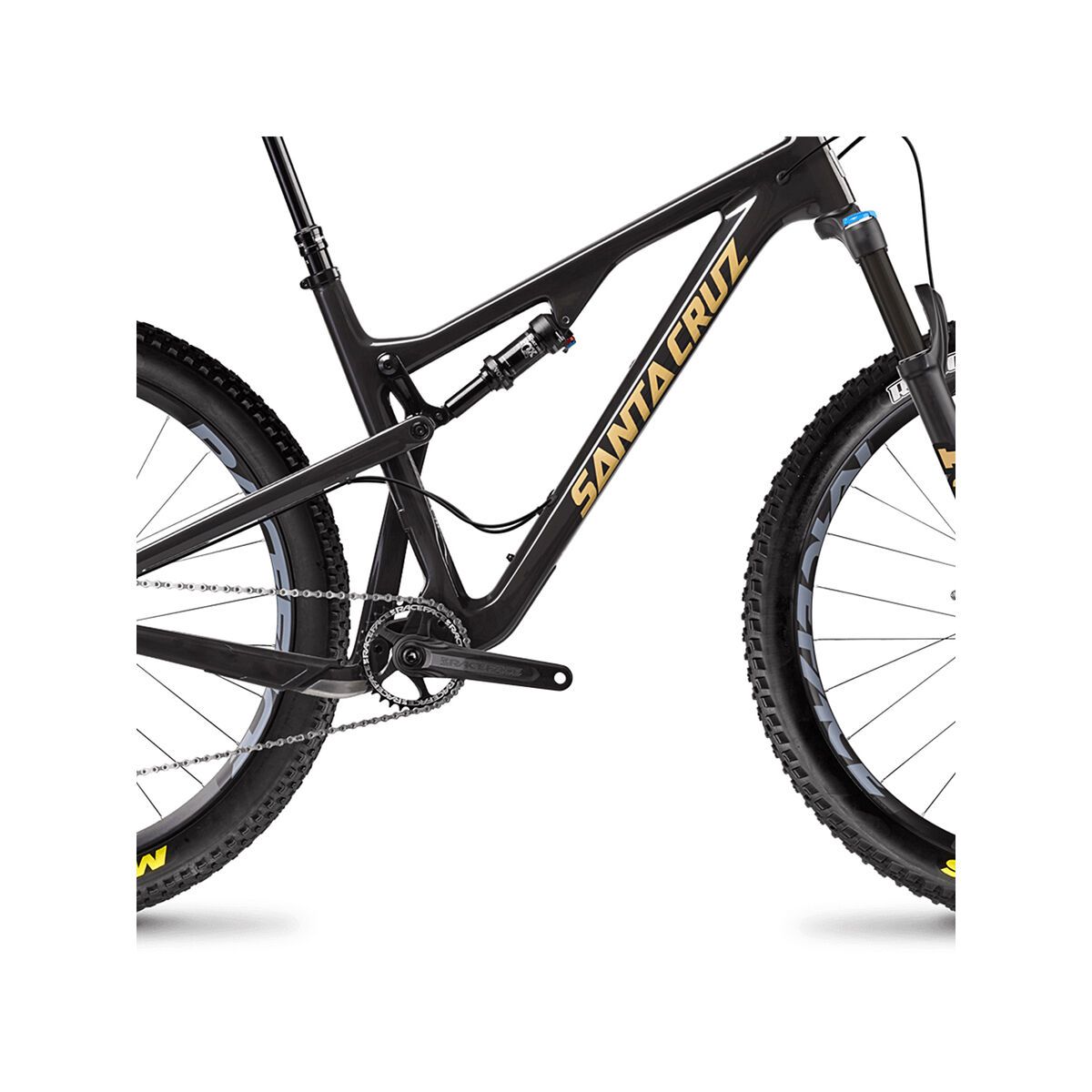 Santa Cruz Tallboy C R 27.5 Plus, gloss carbon and tan - Bild 4