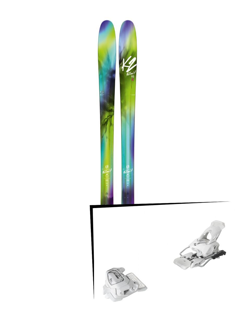 Set: K2 SKI FulLUVit 95Ti 2018 + Tyrolia Attack² 12 GW matt white - Bild 1