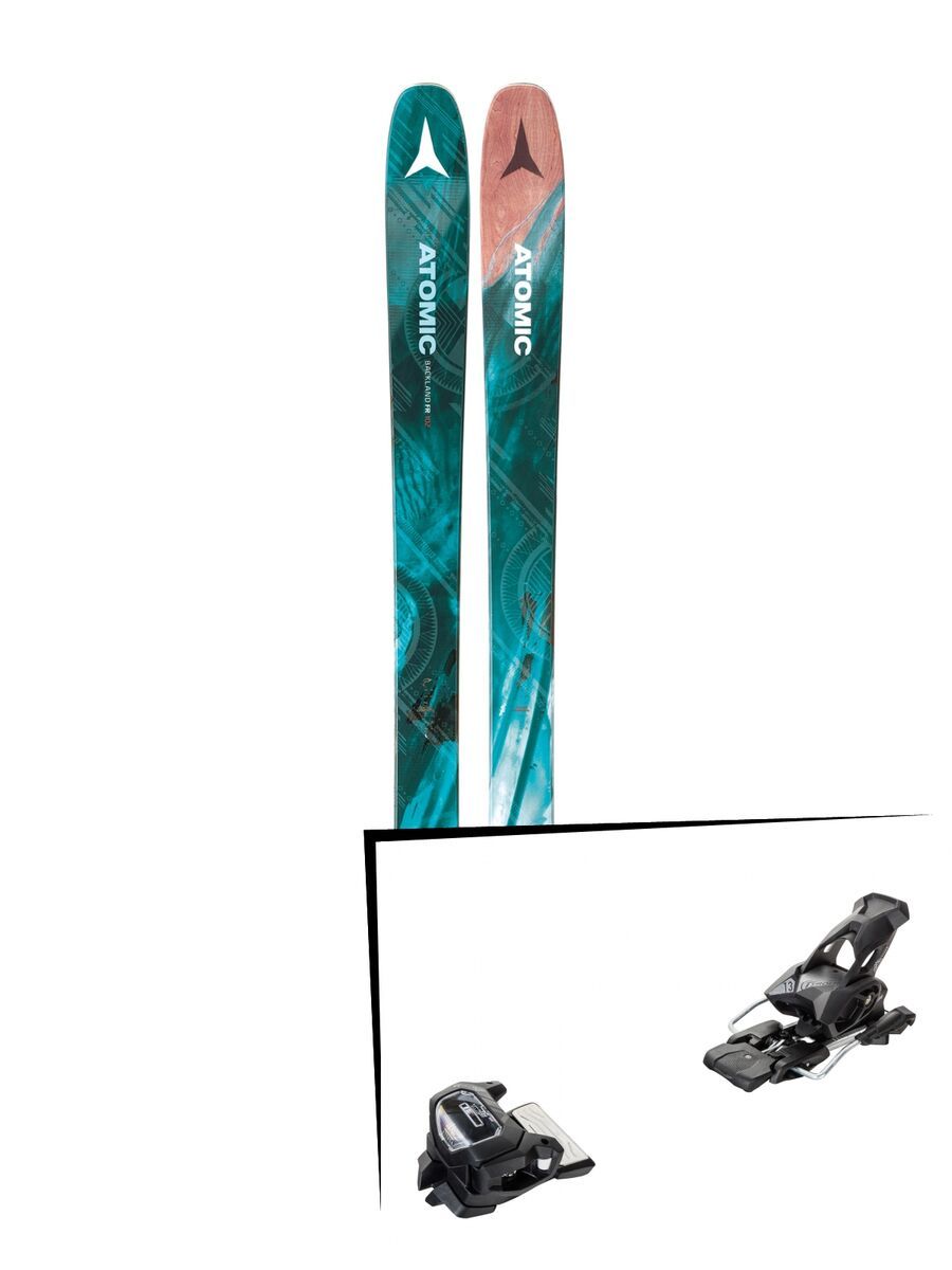 Set: Atomic Backland FR 102 W 2018 + Tyrolia Attack² 13 GW solid black - Bild 1