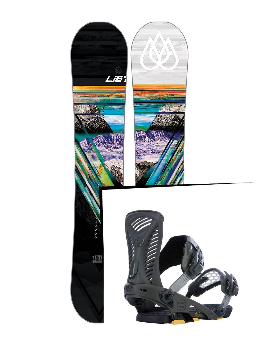 Set: Lib Tech T-Rice Pro 2017 + Ride Capo (1178170S) - Bild 1