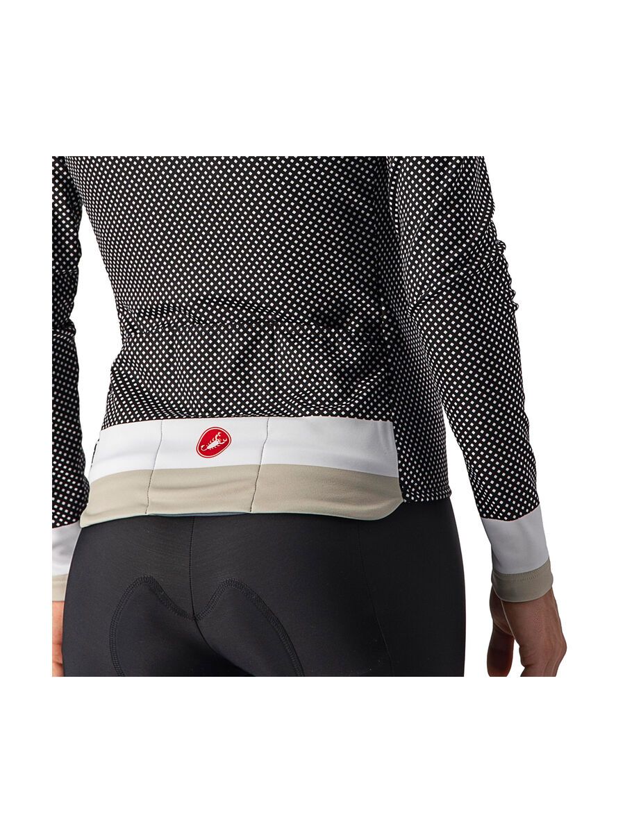 Castelli Volare LS Jersey, black/white-chalk - Bild 3