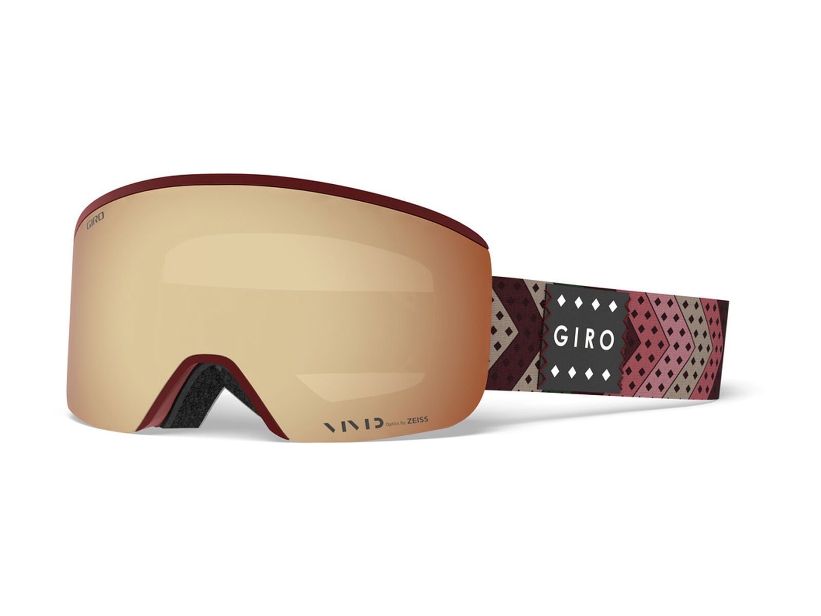 Giro Ella inkl. WS, scarlet mo rockin/Lens: vivid copper - Bild 1