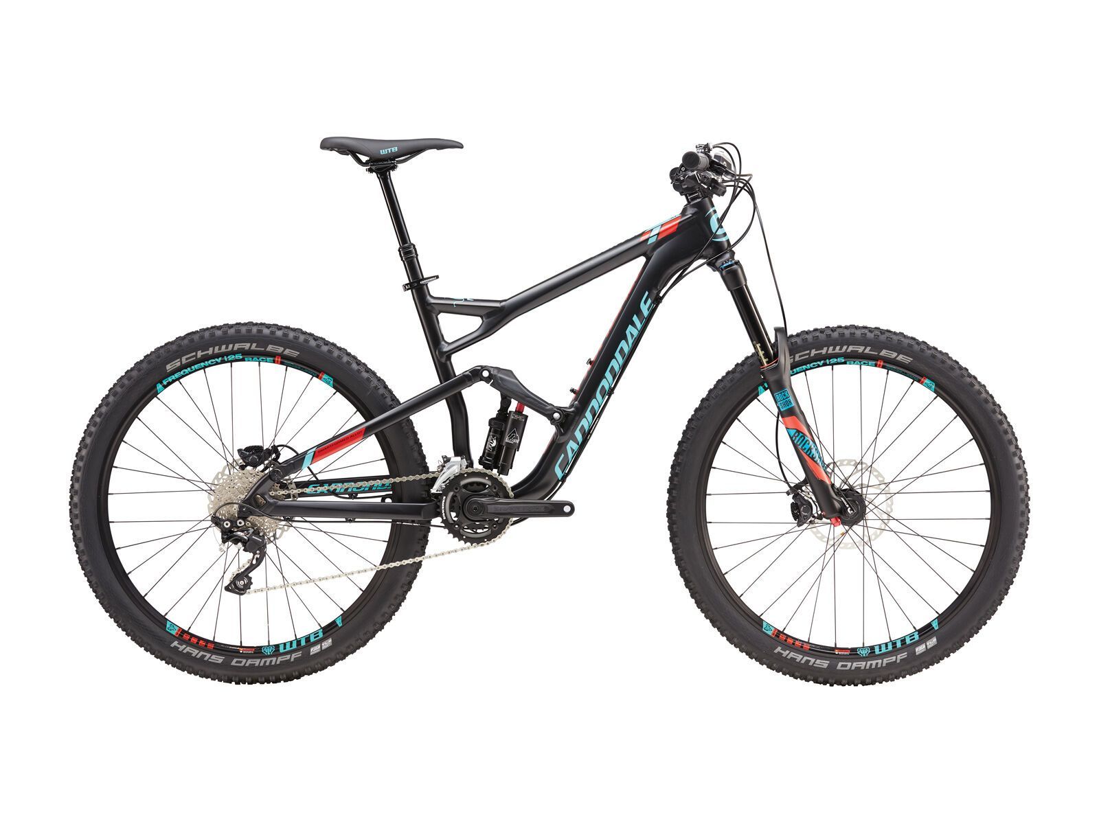 Cannondale Jekyll 3, black w/nearly black, fine silver, matte - Bild 1