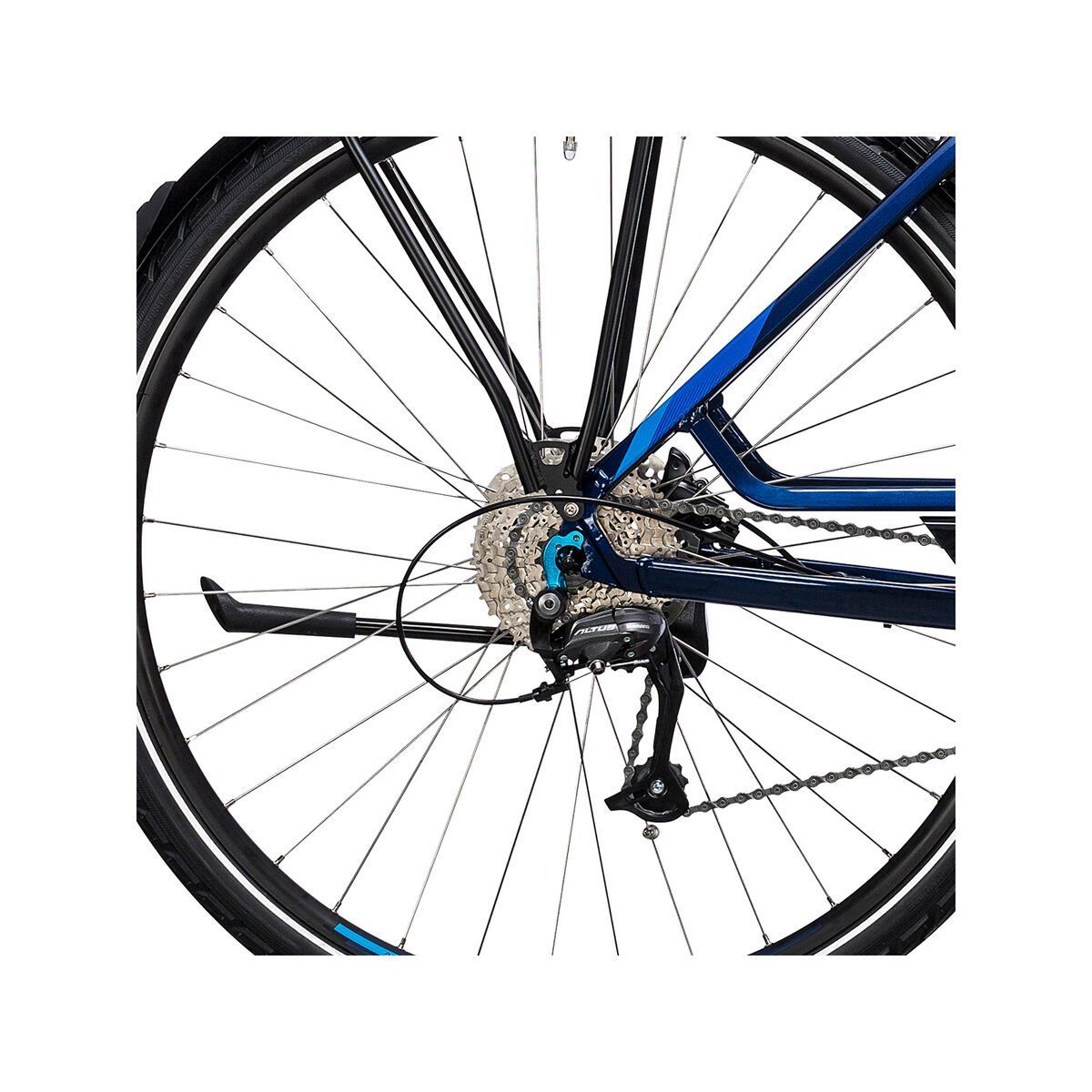 Cube Touring Hybrid Pro 500 Trapeze, blue´n´blue - Bild 4