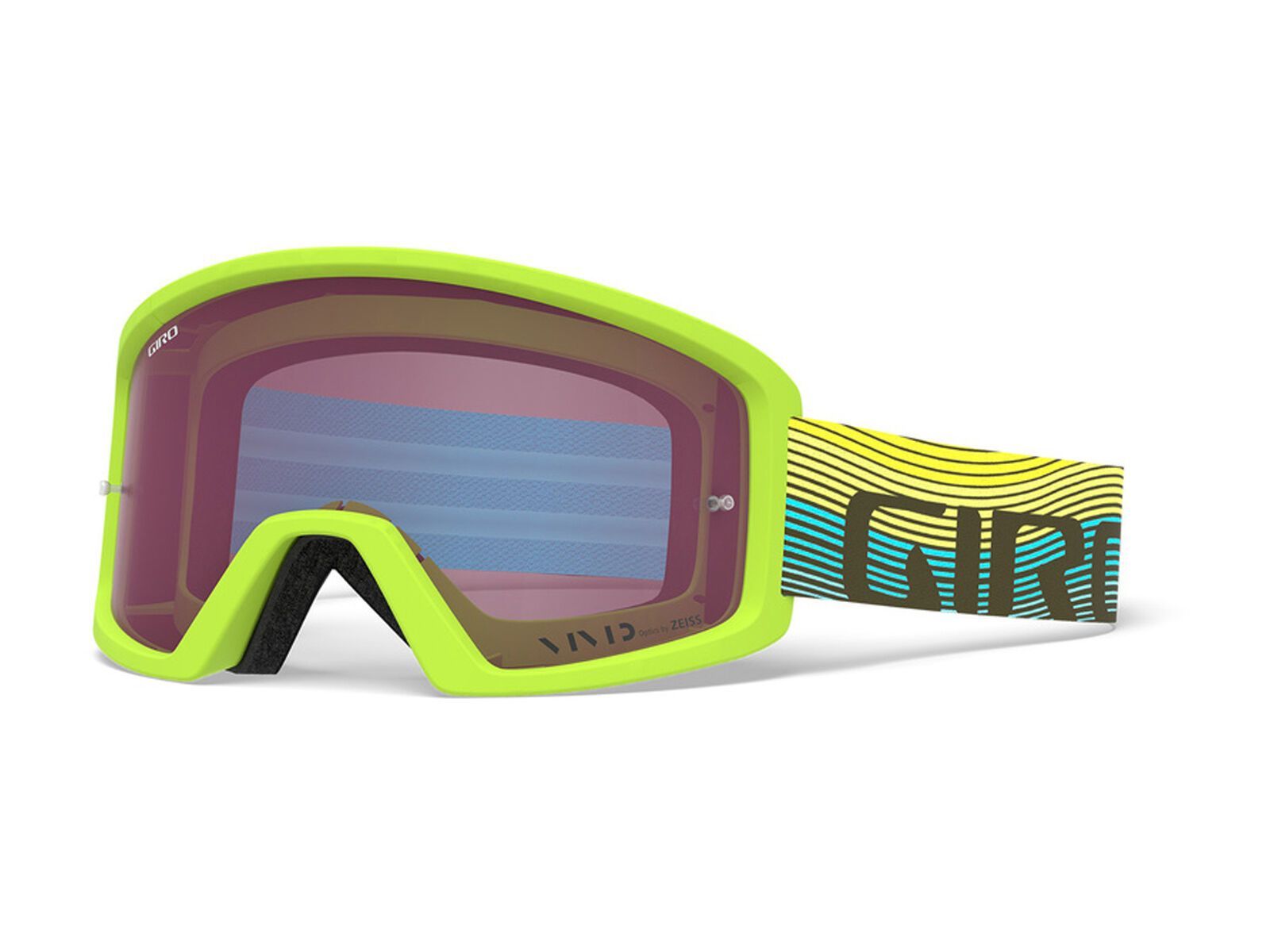 Giro Tazz MTB inkl. Wechselscheibe, iceberg heatwave/Lens: vivid trail - Bild 1