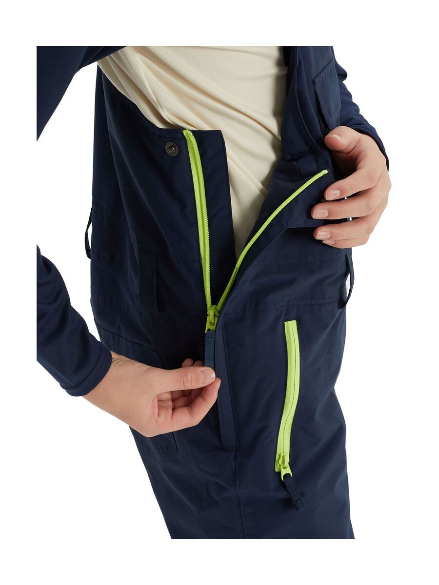 Burton Kids' Skylar Bib Pant, dress blue - Bild 9