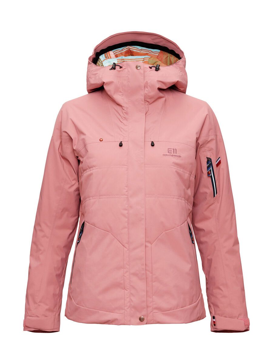 Elevenate Women's St Moritz Jacket, dark strawberry - Bild 1