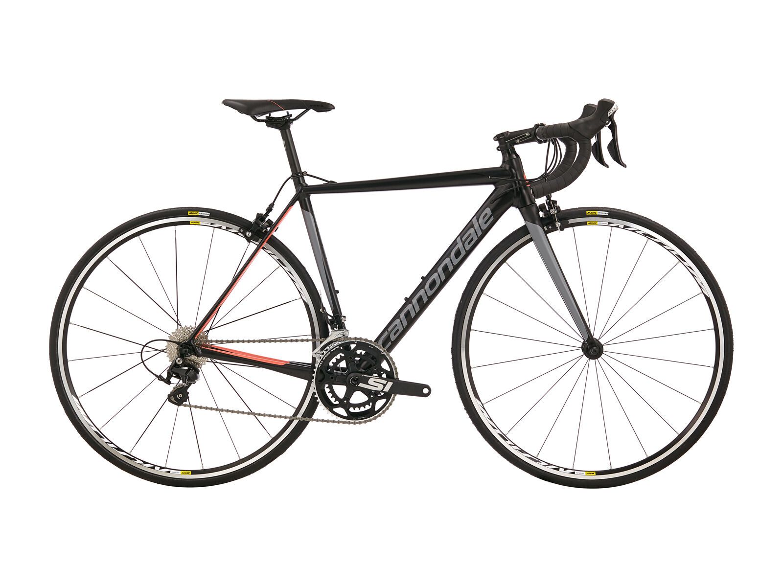 Cannondale CAAD12 Women's 105, jet black w/stealth gray and coral - satin (BLK) - Bild 1