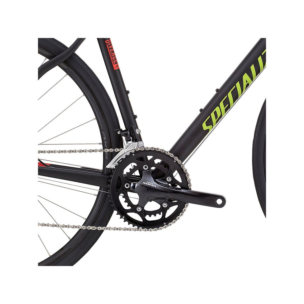 Specialized Diverge Sport A1 CEN, satin black/rocket red/hyper - Bild 3
