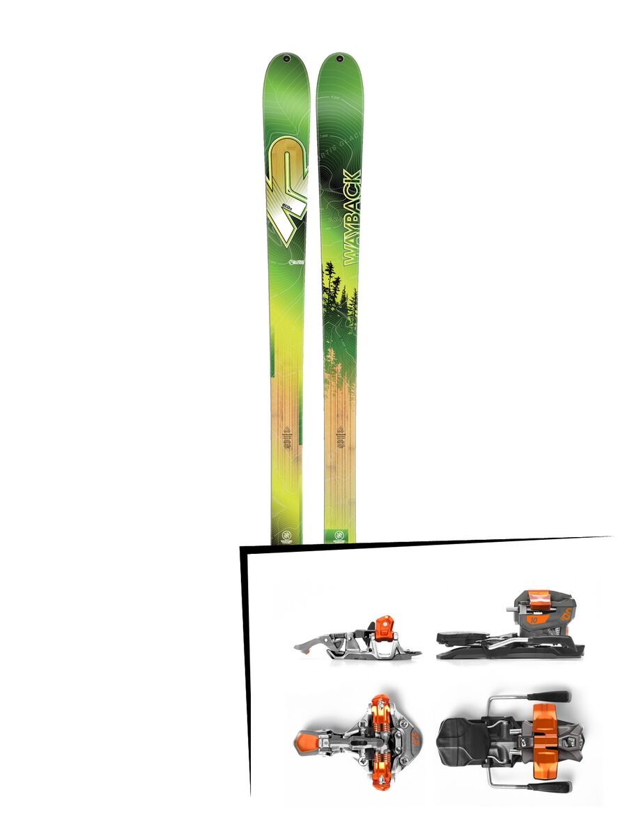 Set: K2 SKI Wayback 88 ECOre 2017 + G3 Ion 10 (1716207) - Bild 1