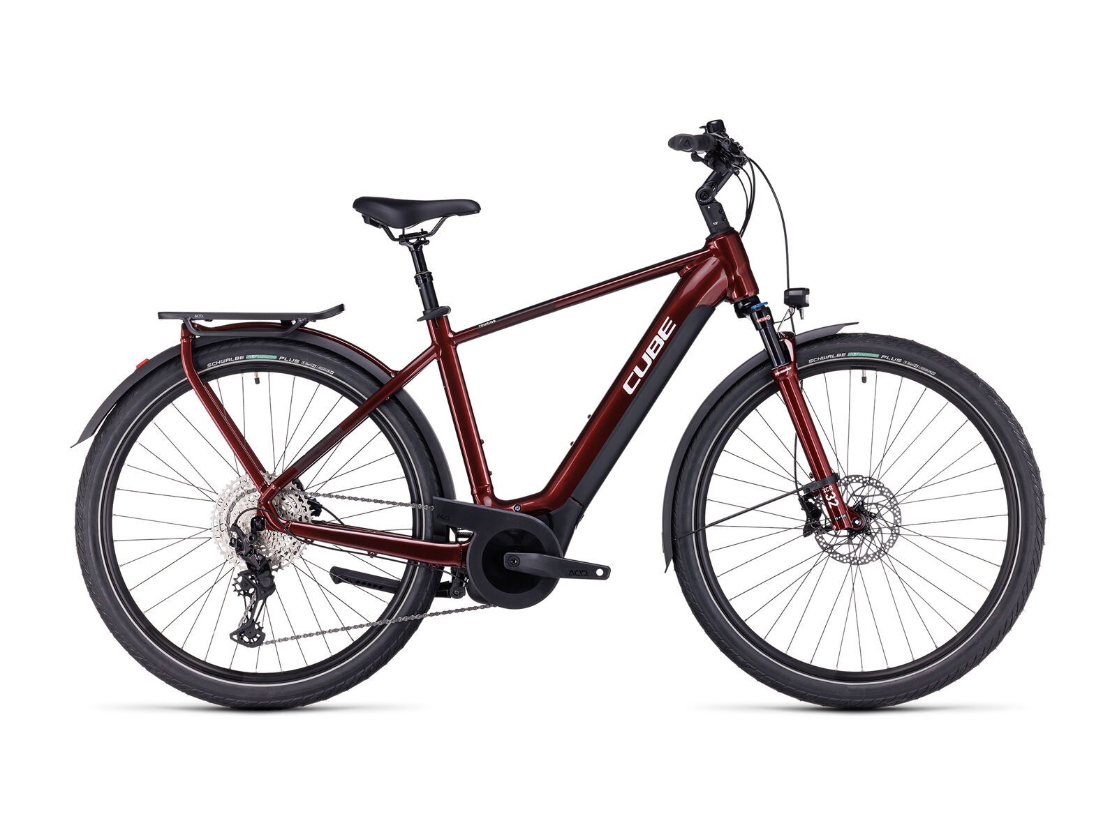 Cube Touring Hybrid EXC 625, red´n´white - Bild 1
