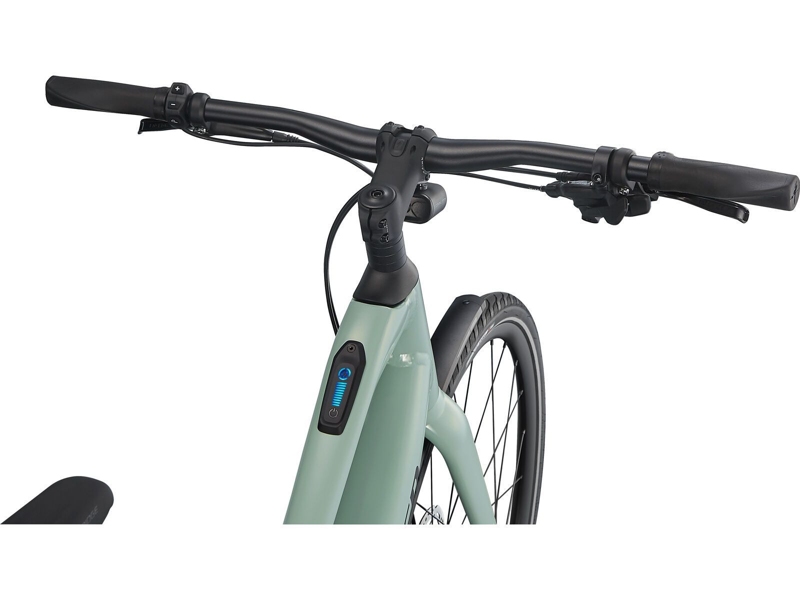 Specialized Turbo Vado SL 4.0 Step-Through EQ, white sage/black reflective - Bild 5