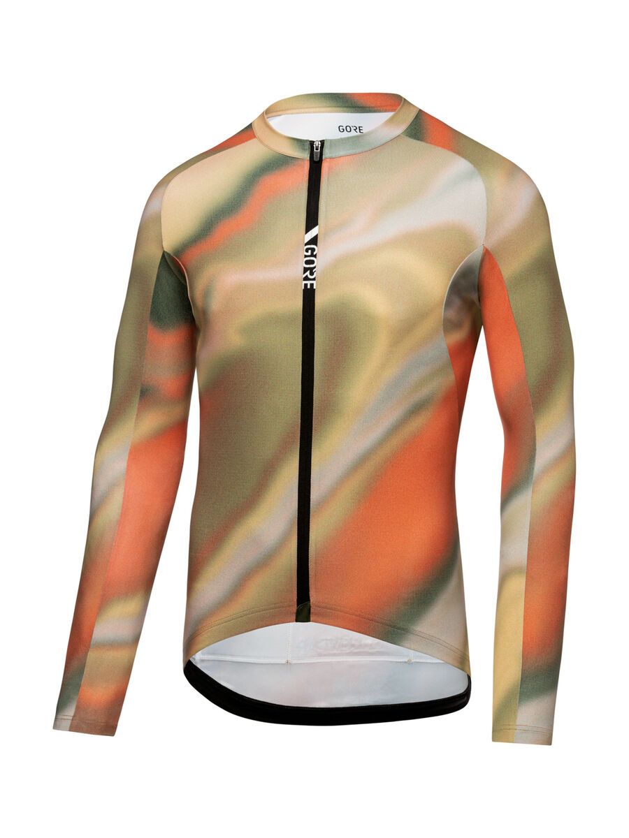 GOREWEAR Torrent Langarm Trikot Herren, tech beige/fireball - Bild 2