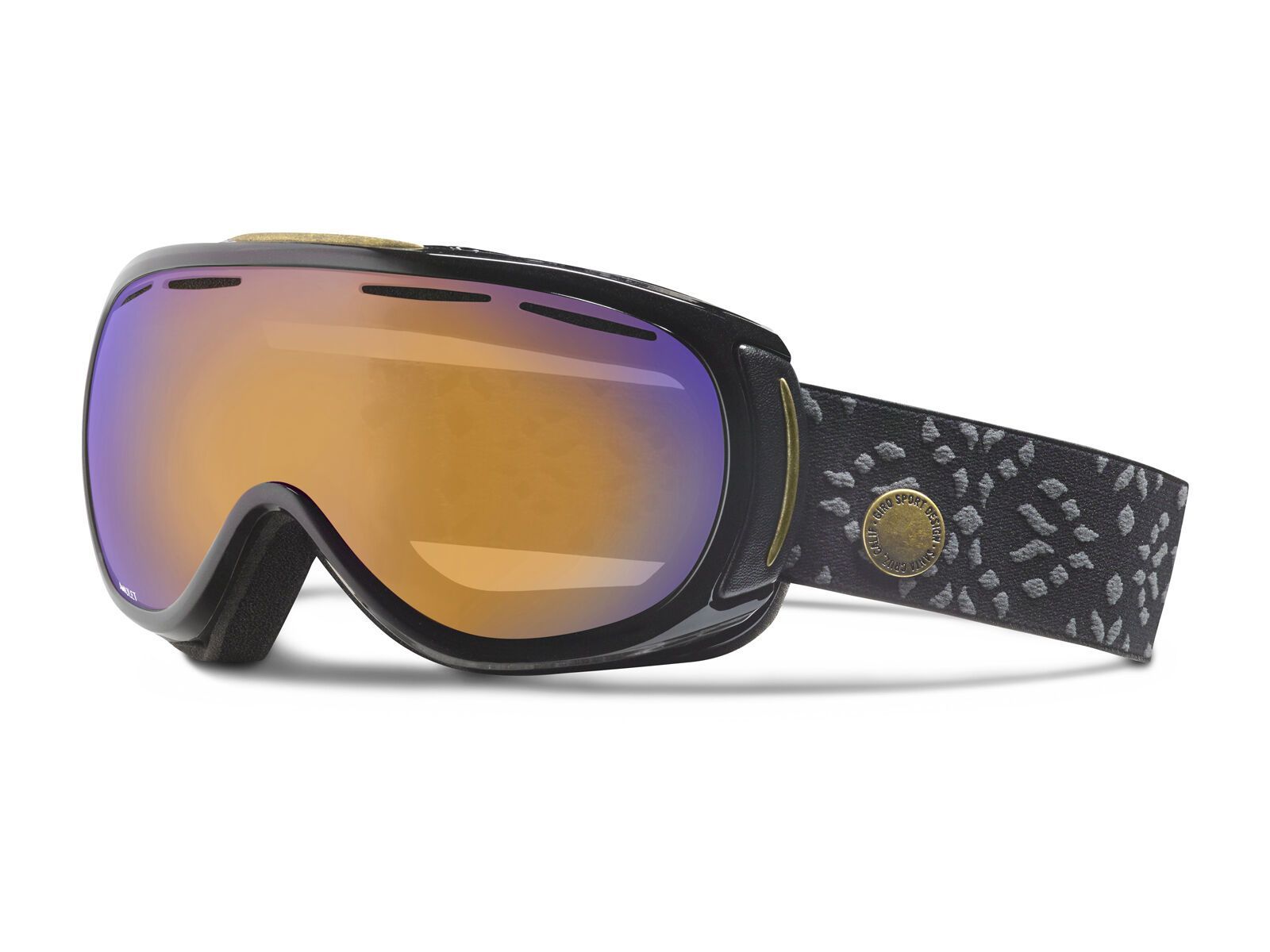 Giro Amulet, black laurel/persimmon boost - Bild 1