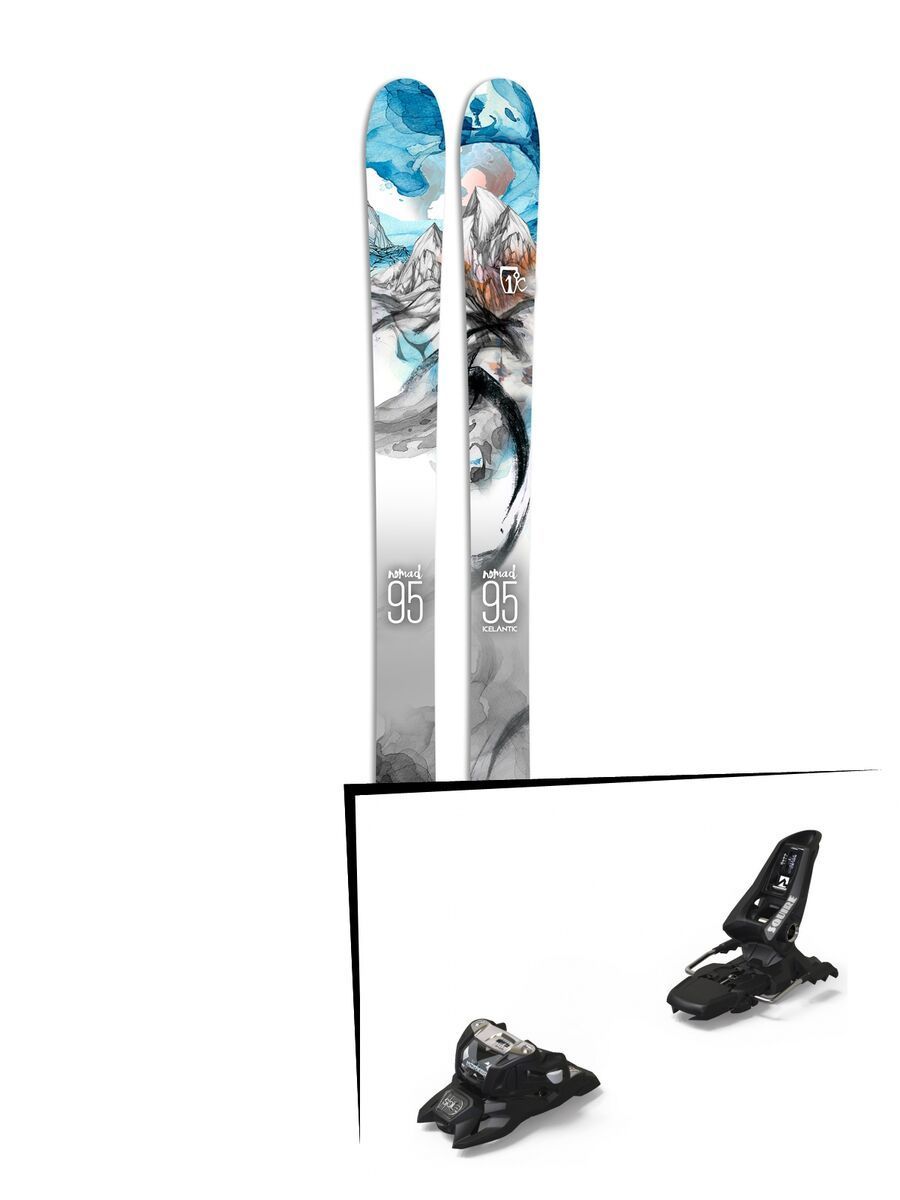 Set: Icelantic Nomad 2017 + Marker Squire 11 ID (2261300) - Bild 1