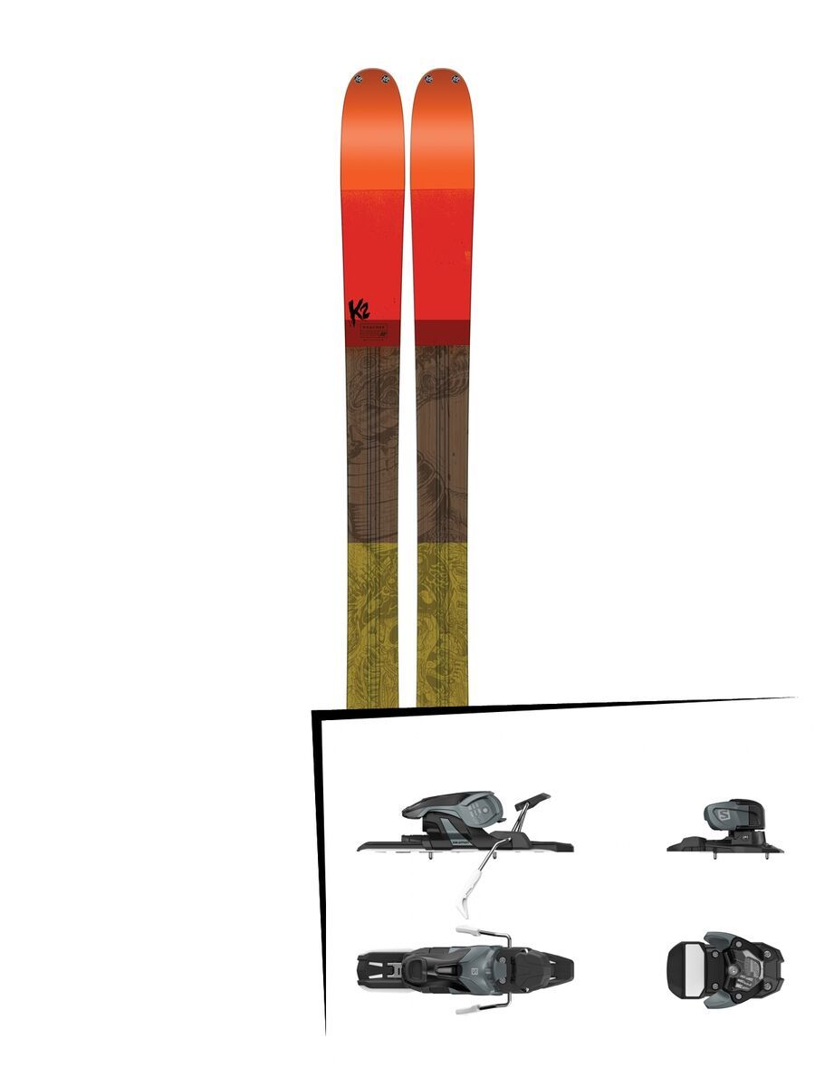 Set: K2 SKI Poacher 2017 + Salomon Warden 11 (1706222) - Bild 1