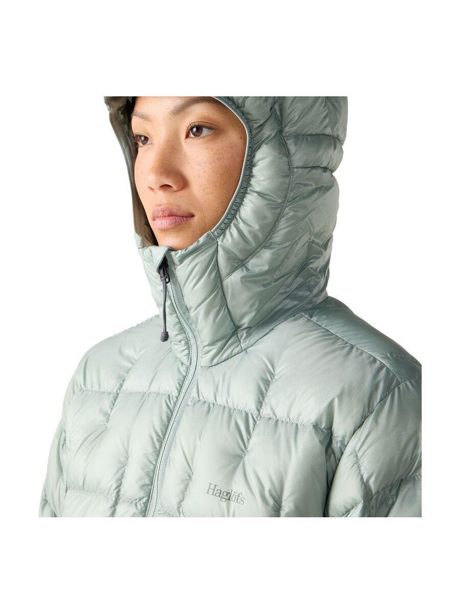 Haglöfs Hede Down Hood Women, dew green - Bild 11