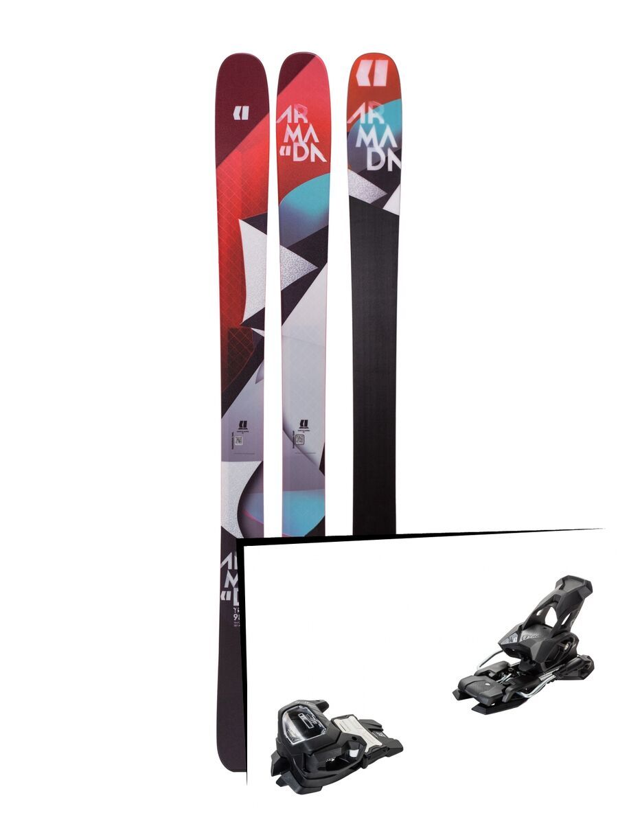 Set: Armada Trace 98 2019 + Tyrolia Attack² 14 AT solid black - Bild 1
