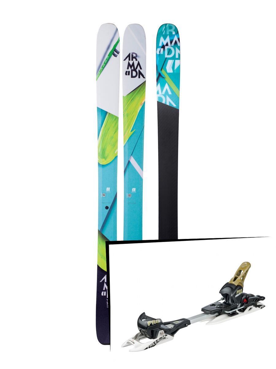 Set: Armada Trace 108 2018 + Fritschi Diamir Freeride Pro schwarz-olive - Bild 1