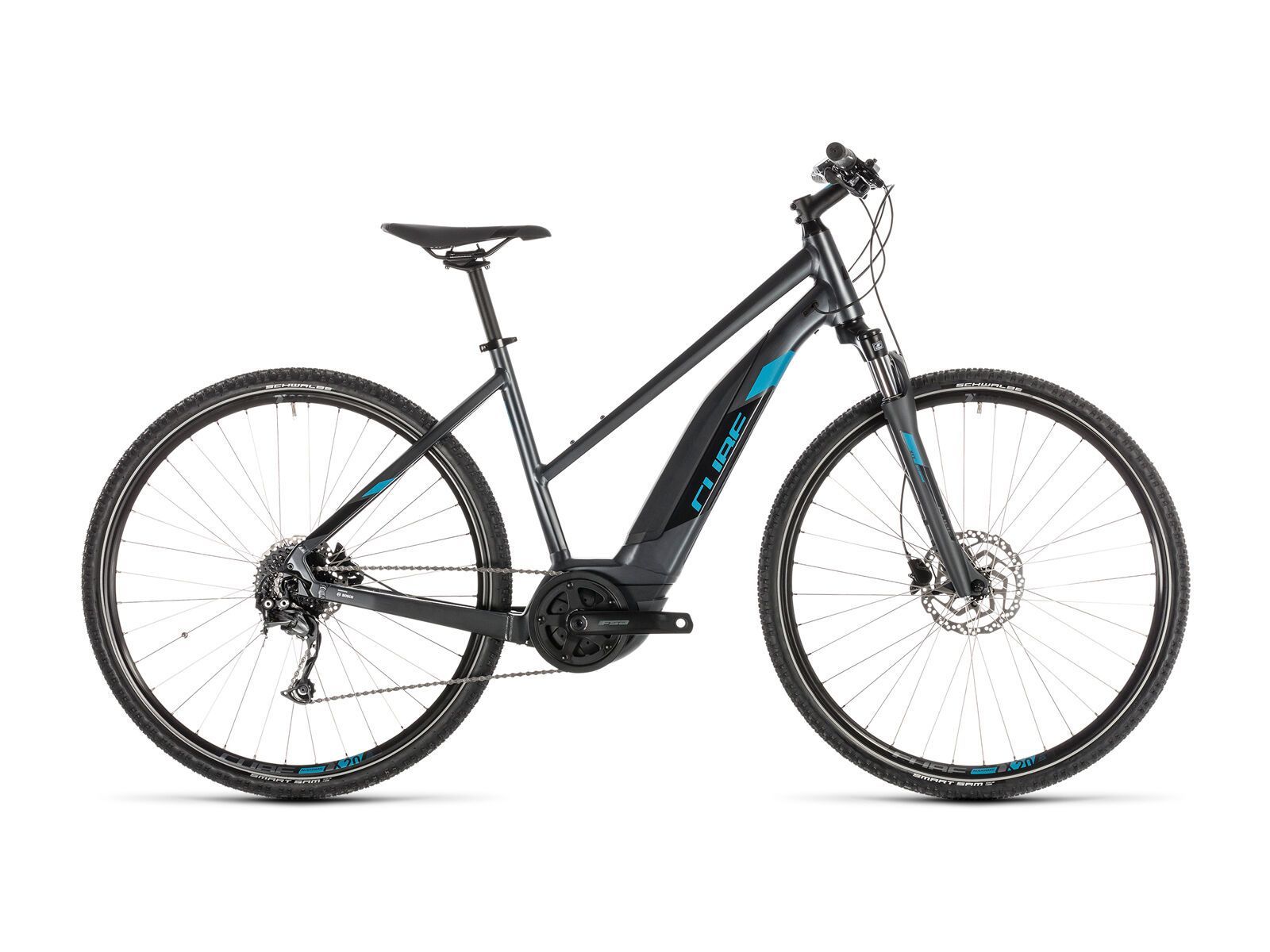 Cube Cross Hybrid ONE 500 Trapeze, iridium´n´blue - Bild 1