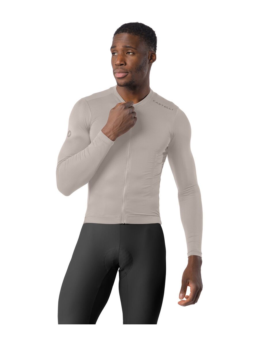 Castelli Espresso 2 LS Jersey, silver moon - Bild 2