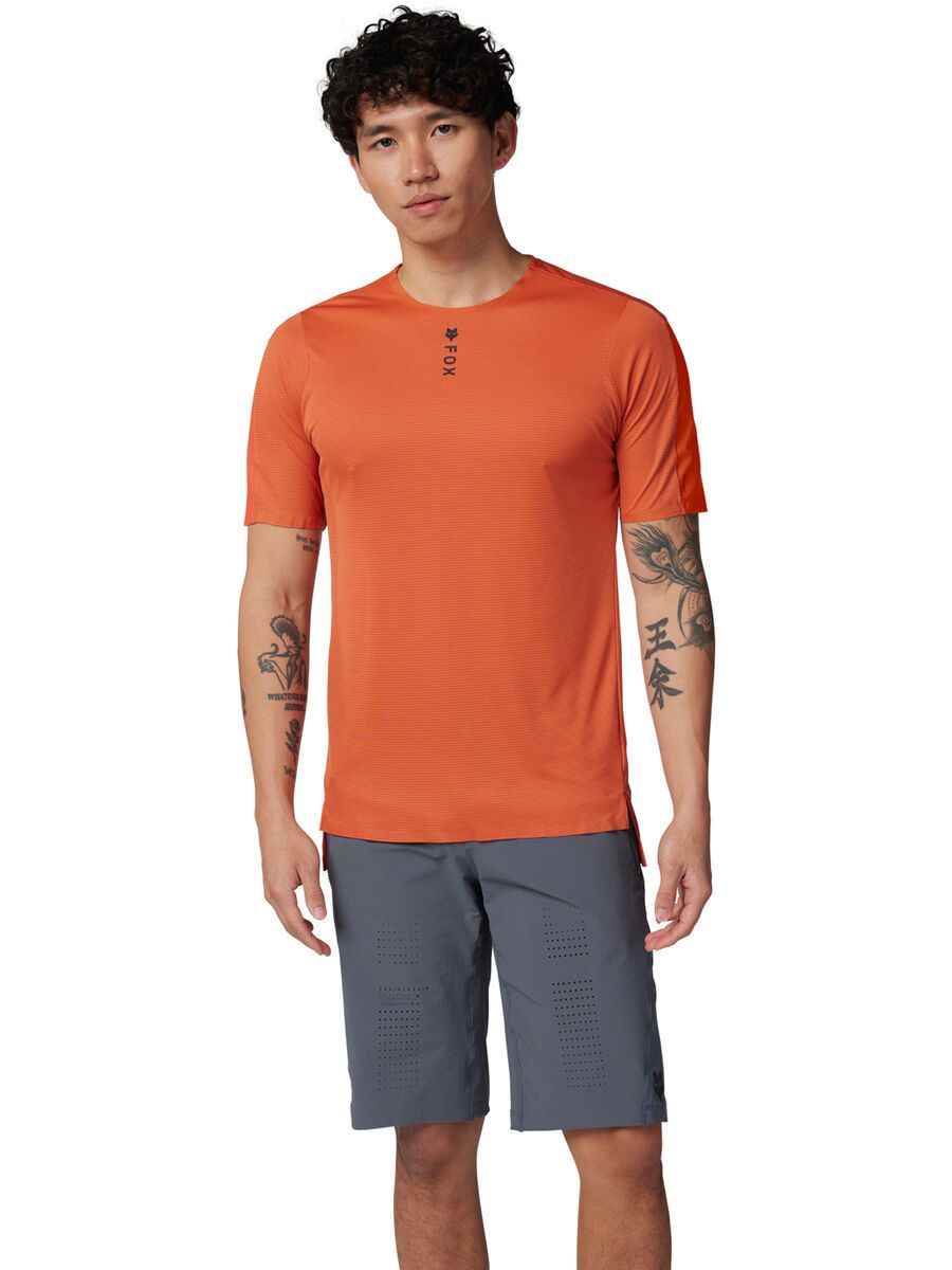 Fox Flexair Pro SS Jersey, atomic orange - Bild 3