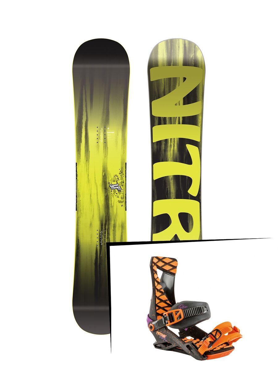 Set: Nitro Good Times Wide 2019 + Nitro Zero throwback - Bild 1
