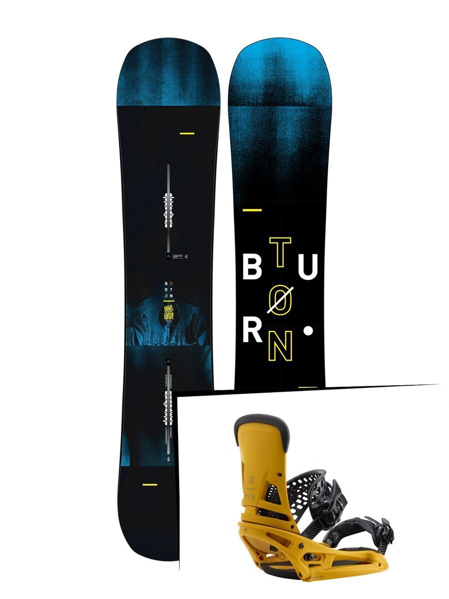 Set: Burton Instigator Wide 2019 + Burton Malavita EST colonel mustard - Bild 1