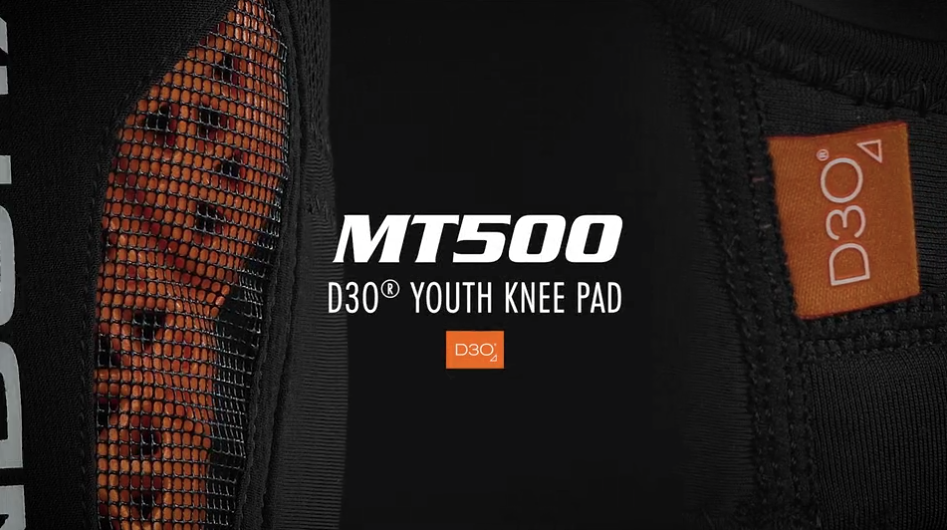 Endura MT500 D3O Jugend-Kniepolster, schwarz - Video 7