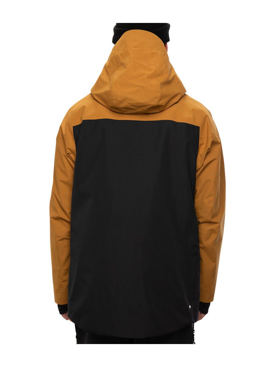 686 Men's GLCR Gore-Tex GT Jacket, golden brown colorblock - Bild 2