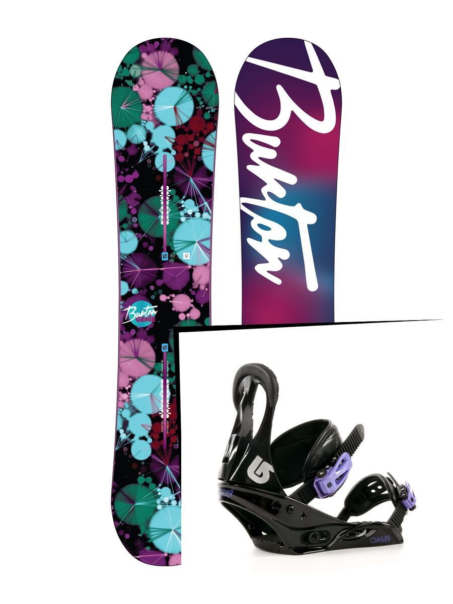 Set: Burton Genie 2016 +  Oasis (1464248S) - Bild 1