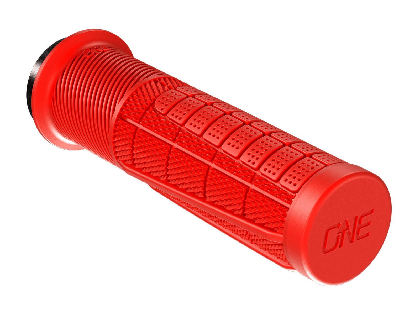 OneUp Components Thick Grips Lock-On, red - Bild 1