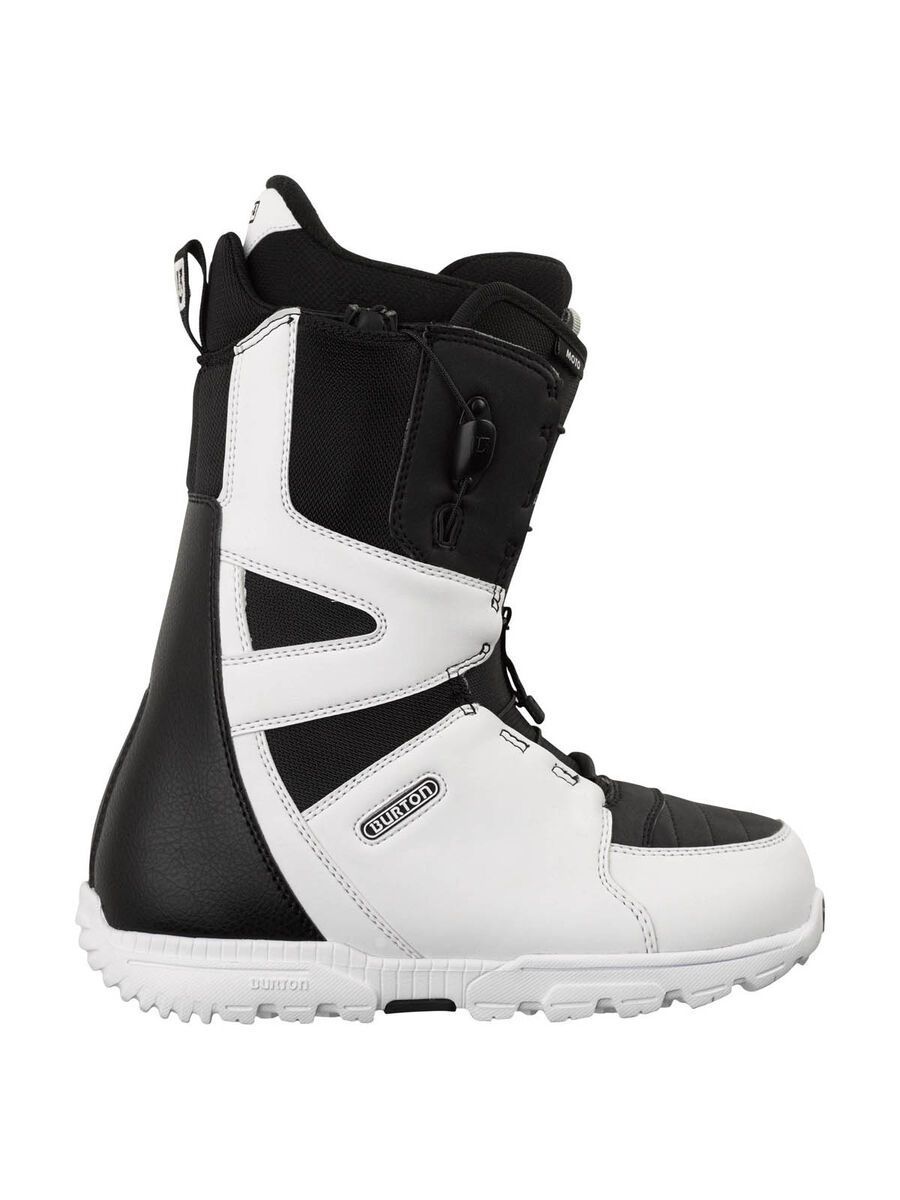 Burton Moto, White/Black - Bild 1