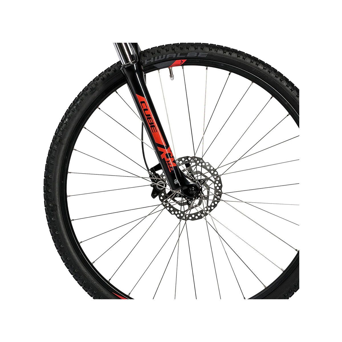 Cube Cross Hybrid Pro 400, black´n´red - Bild 2