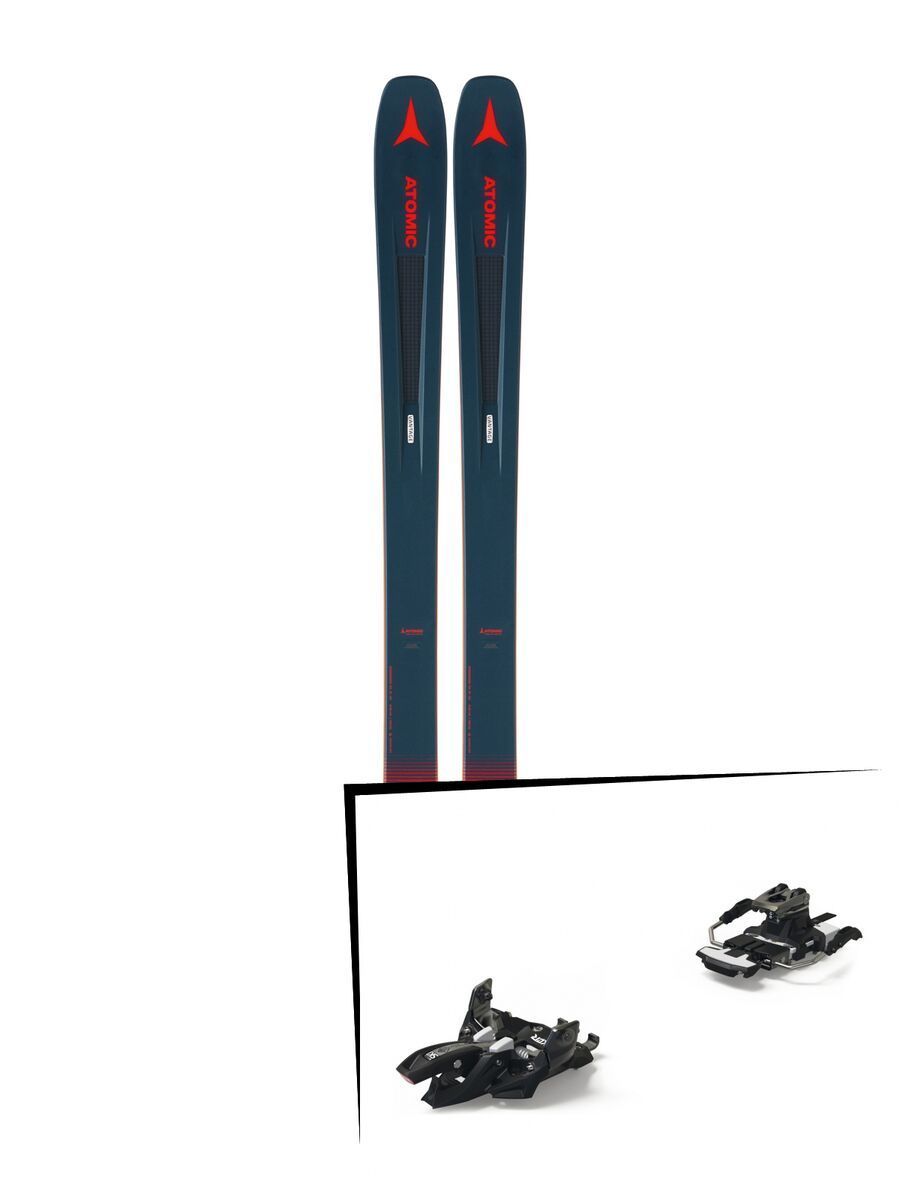 Set: Atomic Vantage 97 C 2019 + Marker Alpinist 9 Long Travel black/titanium - Bild 1