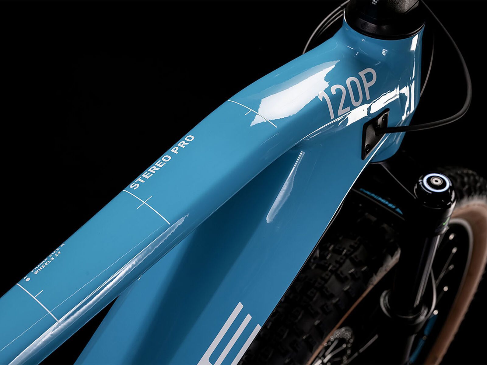 Cube Stereo Hybrid 120 Pro 625 27.5, skyblue´n´white - Bild 2