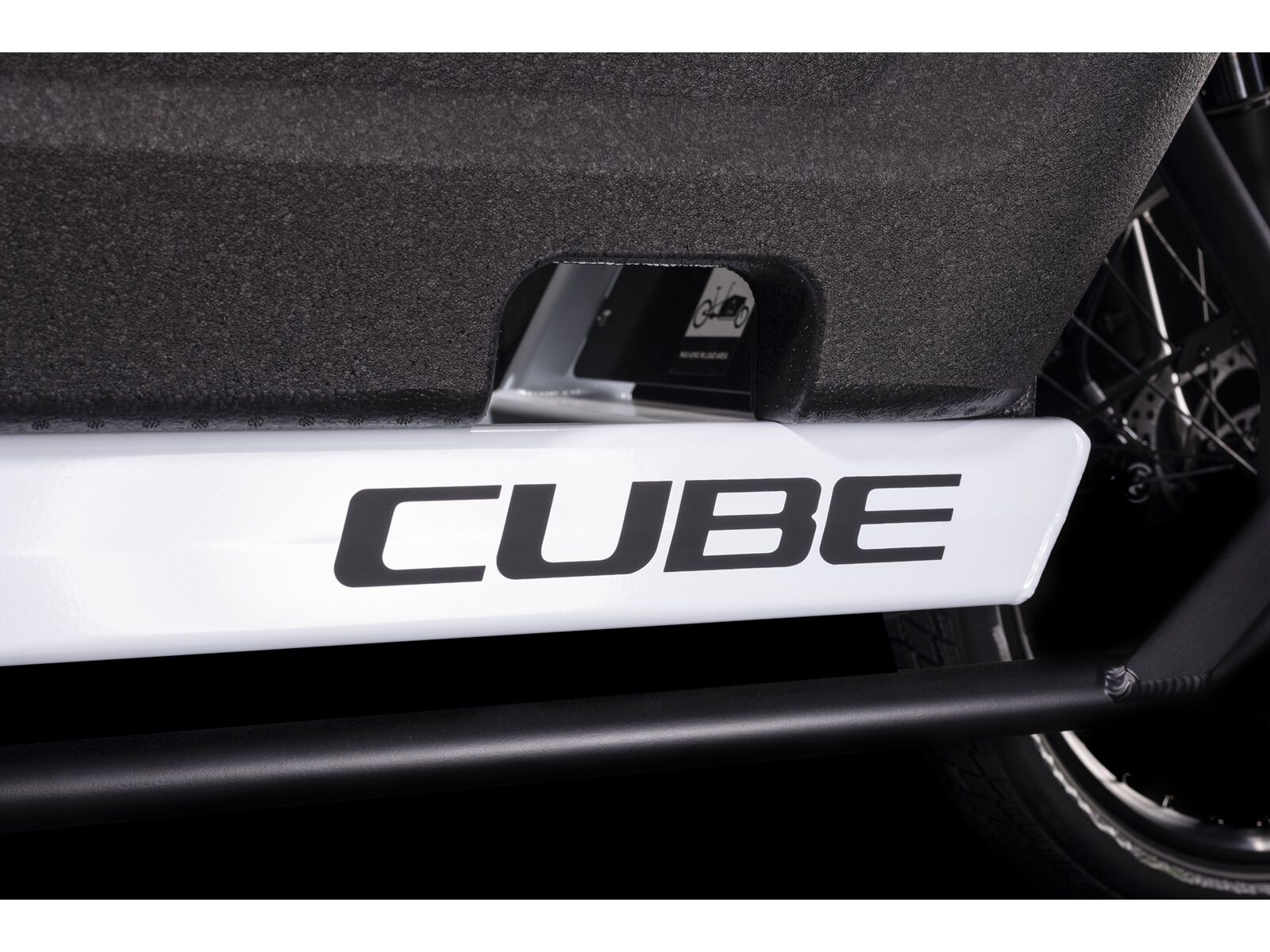 Cube Cargo Dual Hybrid 1000, flashwhite´n´black - Bild 7