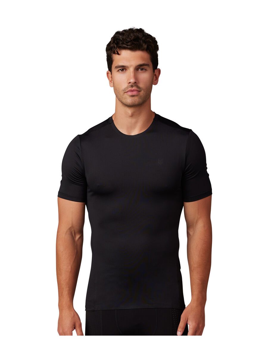 Fox Tecbase Short Sleeve Shirt black S 30304-001-S