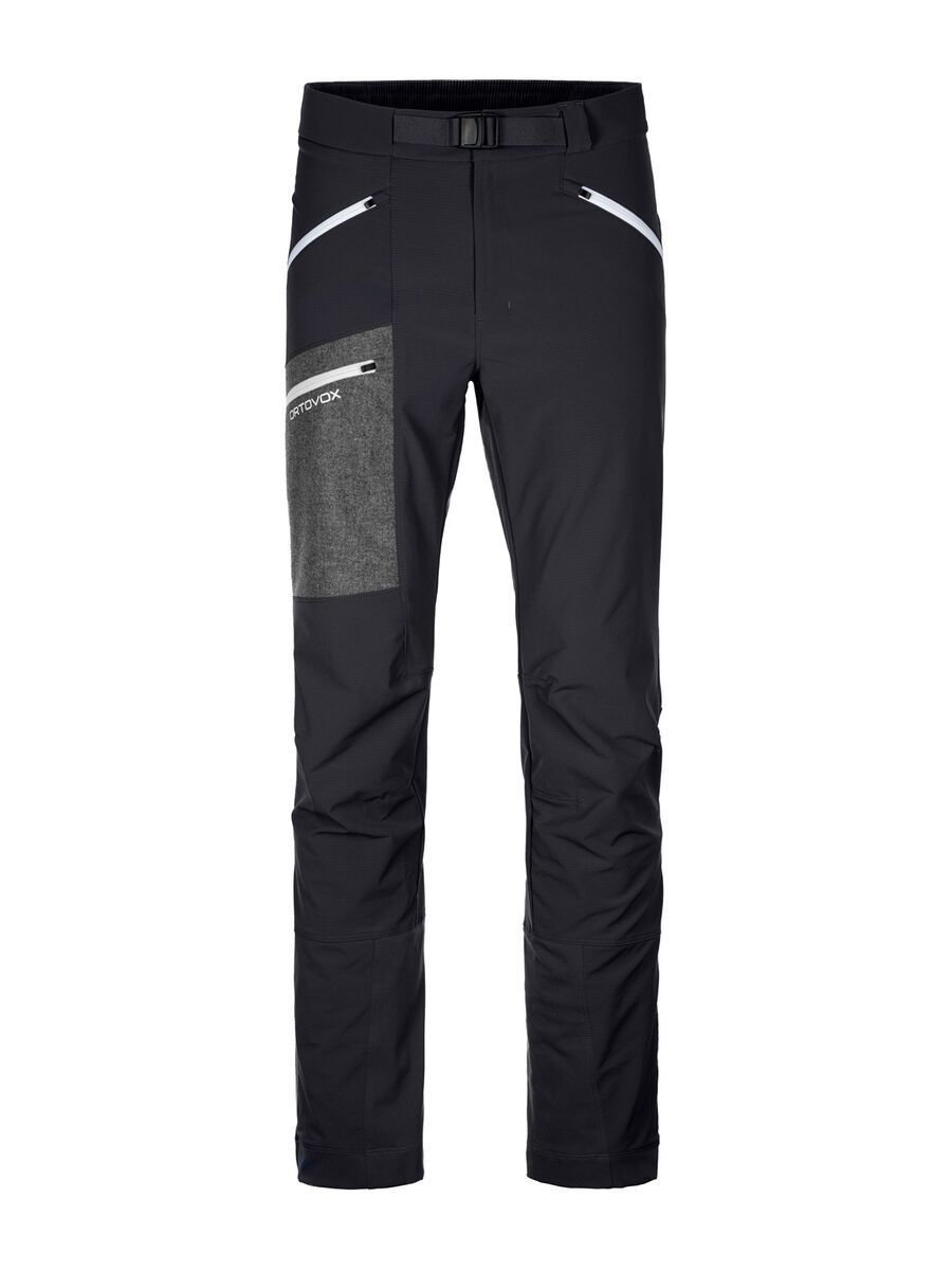 Ortovox Merino Airsolation Cevedale Pants M, black raven - Bild 1