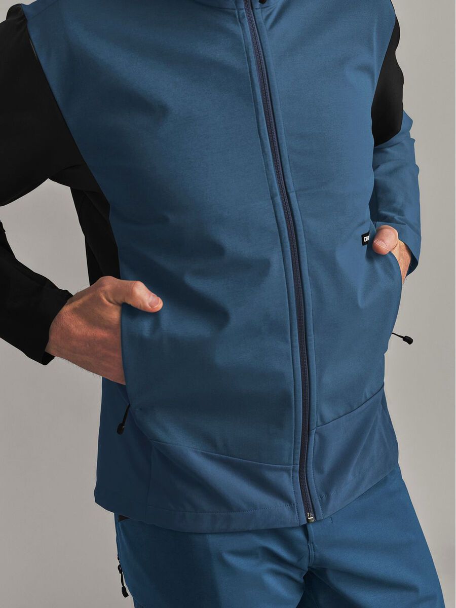 Ortovox Ortler Softshell Plus Jacket M, blue nunatak - Bild 6