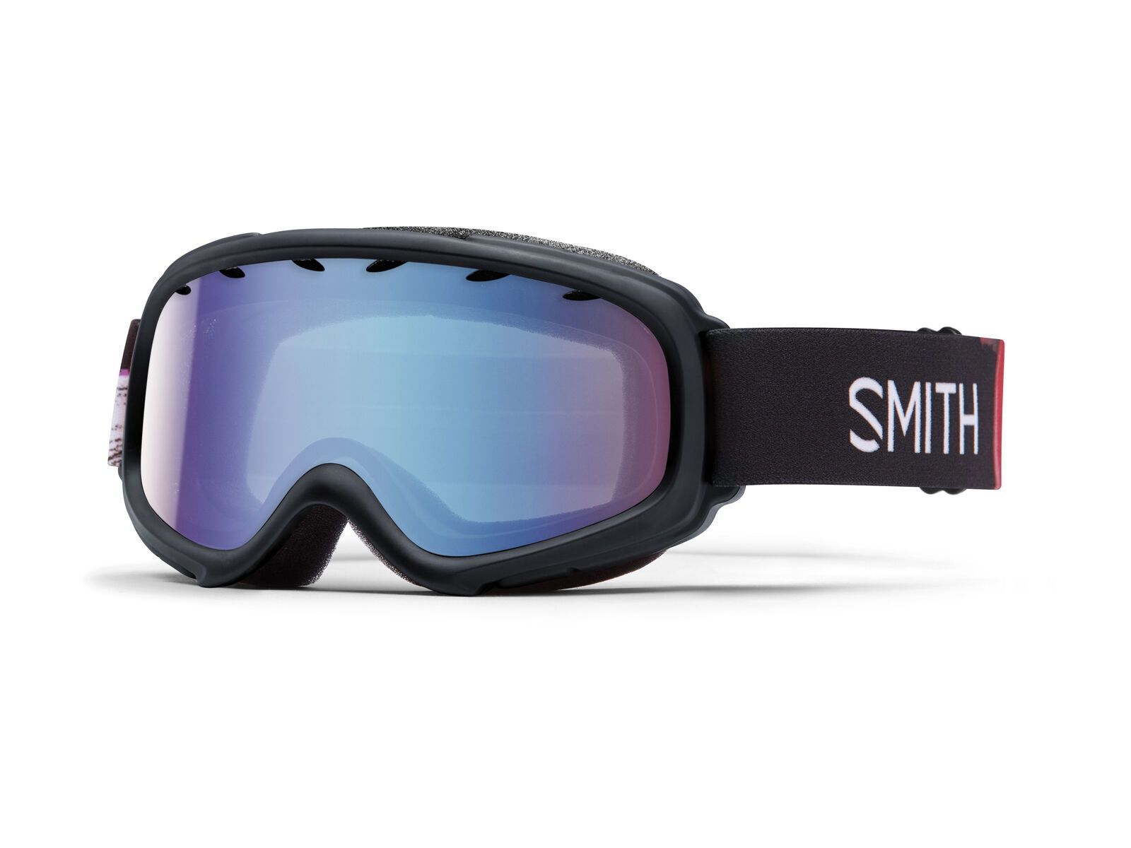 Smith Gambler Air, black angry birds/blue sensor mirror - Bild 1