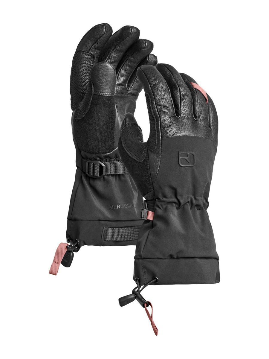 Ortovox Merino Freeride Glove W, black raven - Bild 1