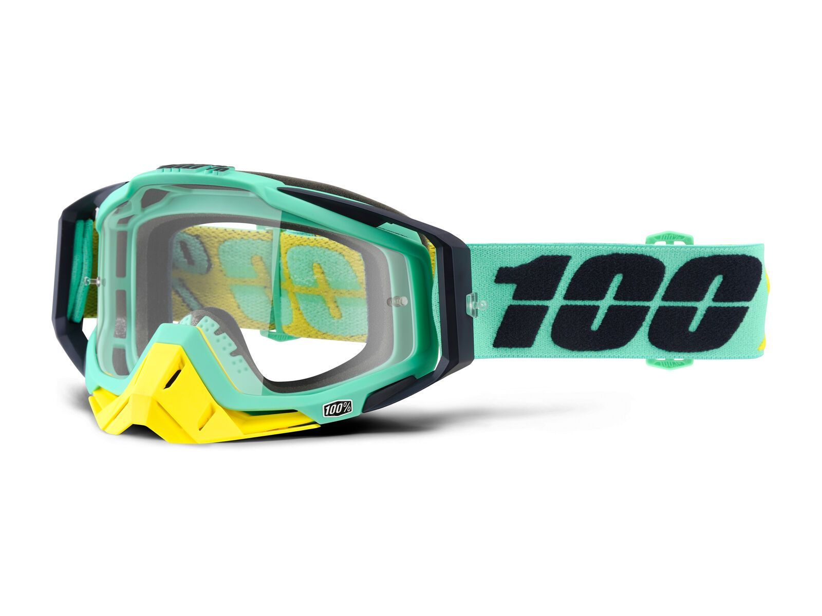 100% Racecraft, kloog/Lens: clear - Bild 1