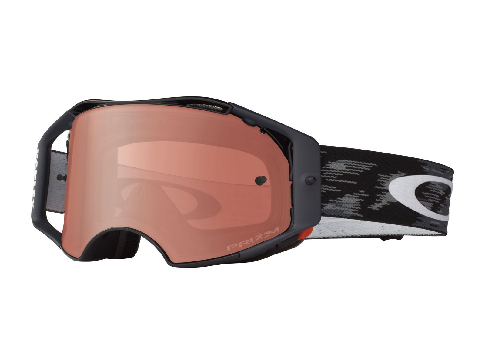 Oakley Airbrake MX Prizm, jet black/Lens: prizm mx bronze - Bild 1
