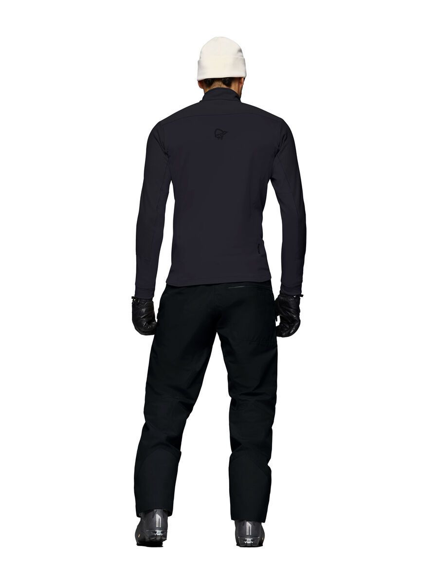 Norrona lofoten warm2 Jacket M's, caviar black - Bild 4